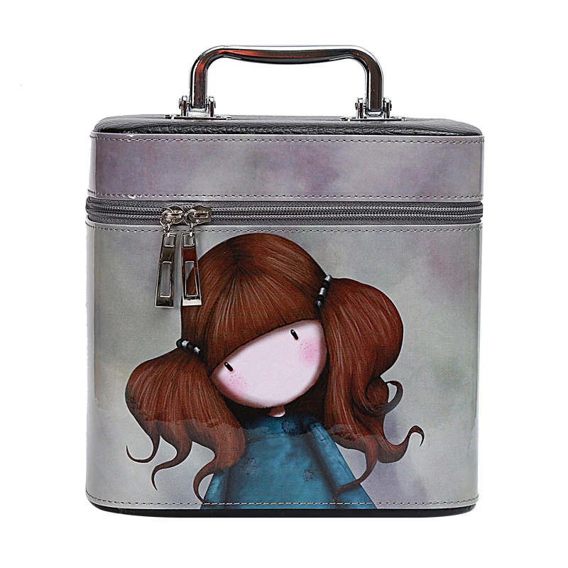 New Medium And High Cartoon Student Cute Make Up Bag Waterproof Large Capacity Makeup Bag Box Portable Storage Bag Cosmetic Bag