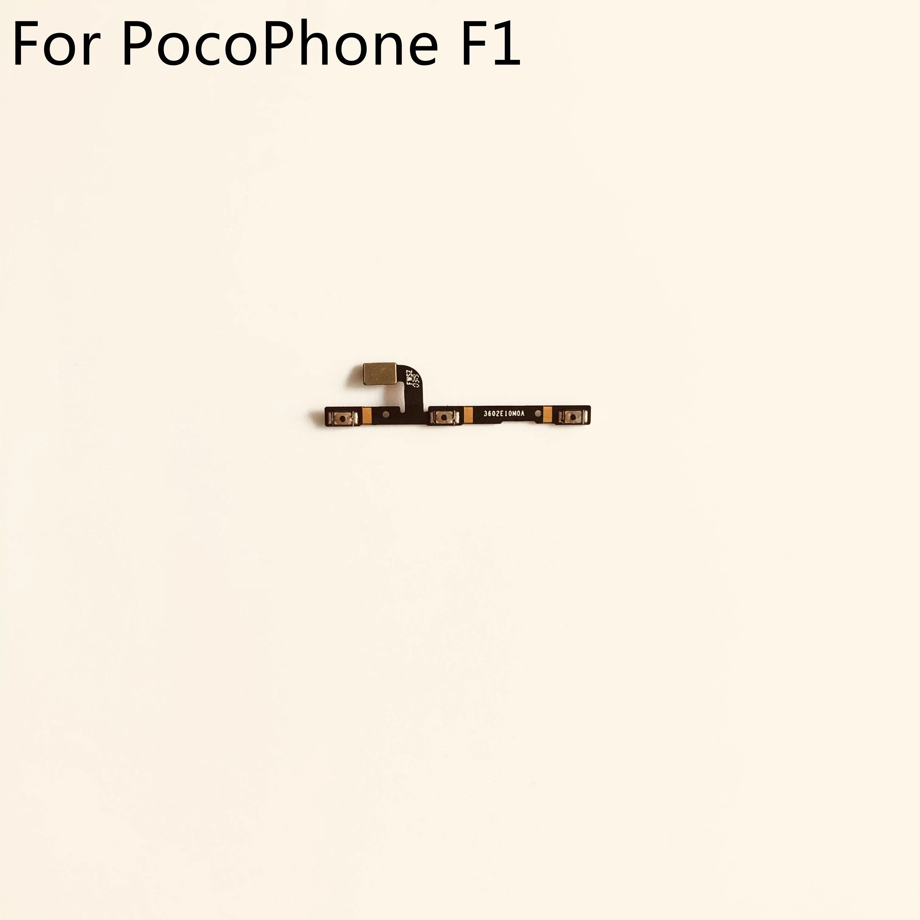 Power On Off Button+Volume Key Flex Cable FPC For PocoPhone F1 Adreno 630 6.18” 1080 x 2246 Smartphone