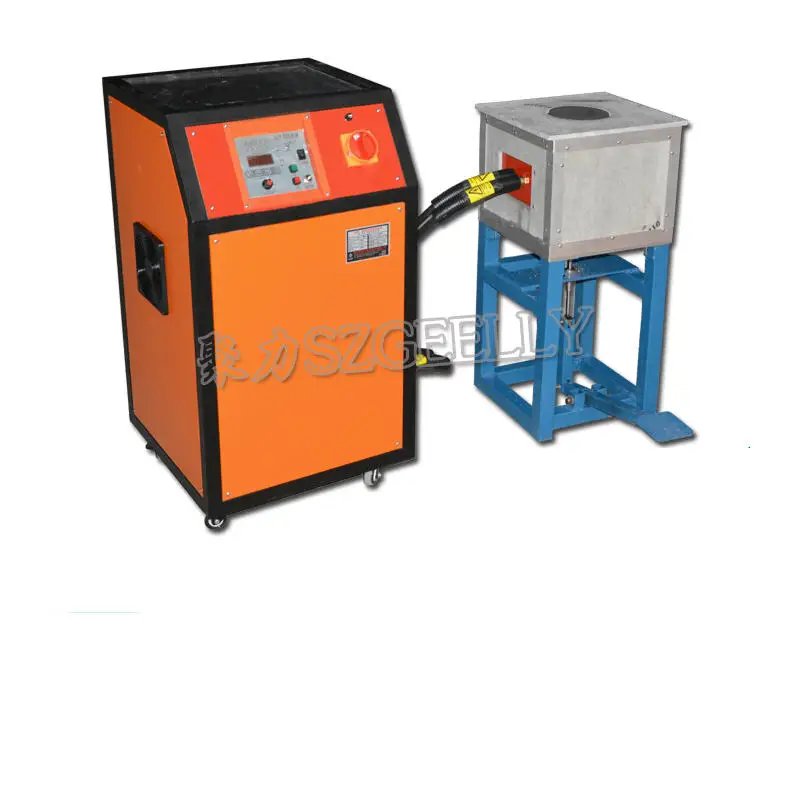 

stationary Induction Heating Melry Induction Heating Melting Furnace with Foot Swtich to Lift The Crucible out