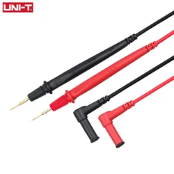 UNI-T 1 Pair Multimeter Test Lead UT-L72 10A Needle Tip Measuring Probes Wire Pen Cable Universal Multimeter Accessories