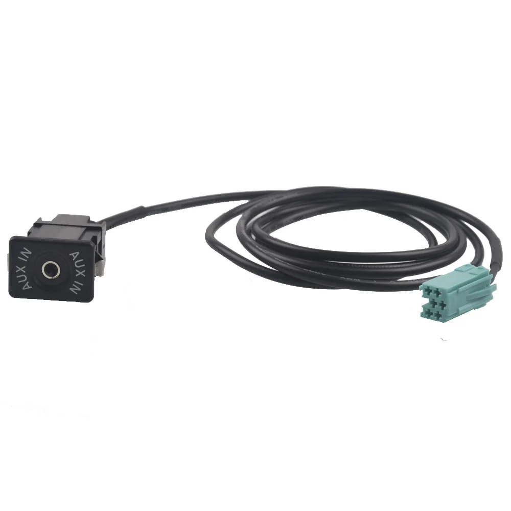6-pinowy kabel Aux Audio Gniazdo Interfejs Adapter Kabel Do Renault Clio Megane Espace Kangoo Laguna 2005 2006 2007 2008 2009 20