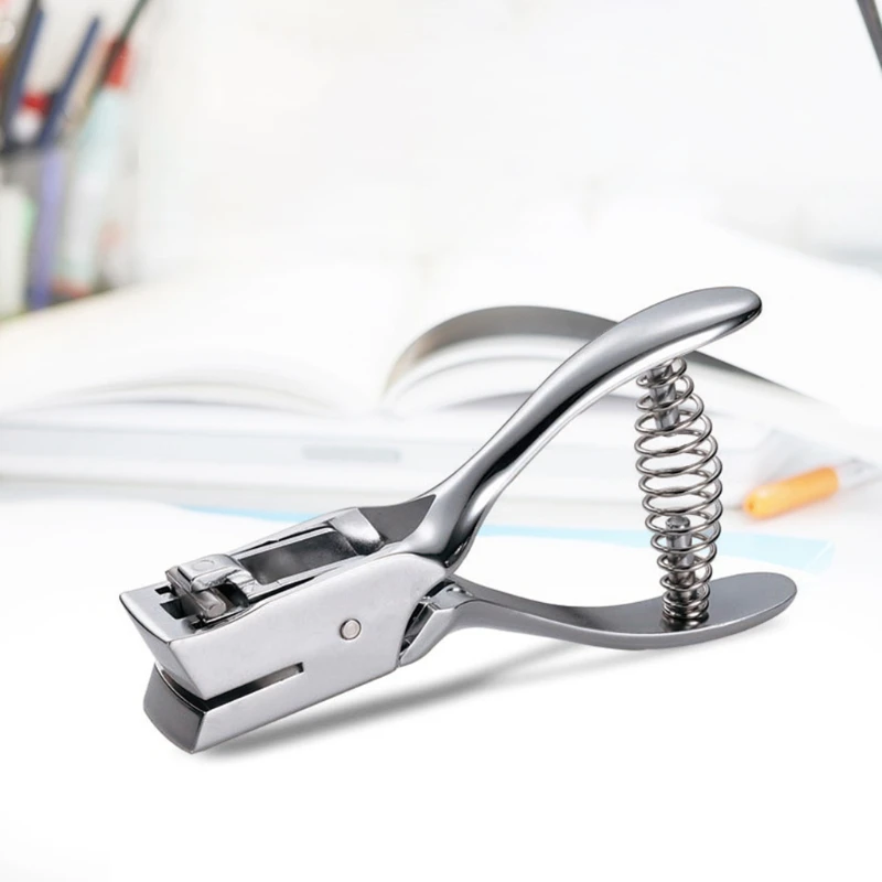 المعادن واحد البيضاوي ثقب الناخس باليد خرامة ورق قطع ذو طيات لسكرابوكينغ الحدود اللوازم المكتبية