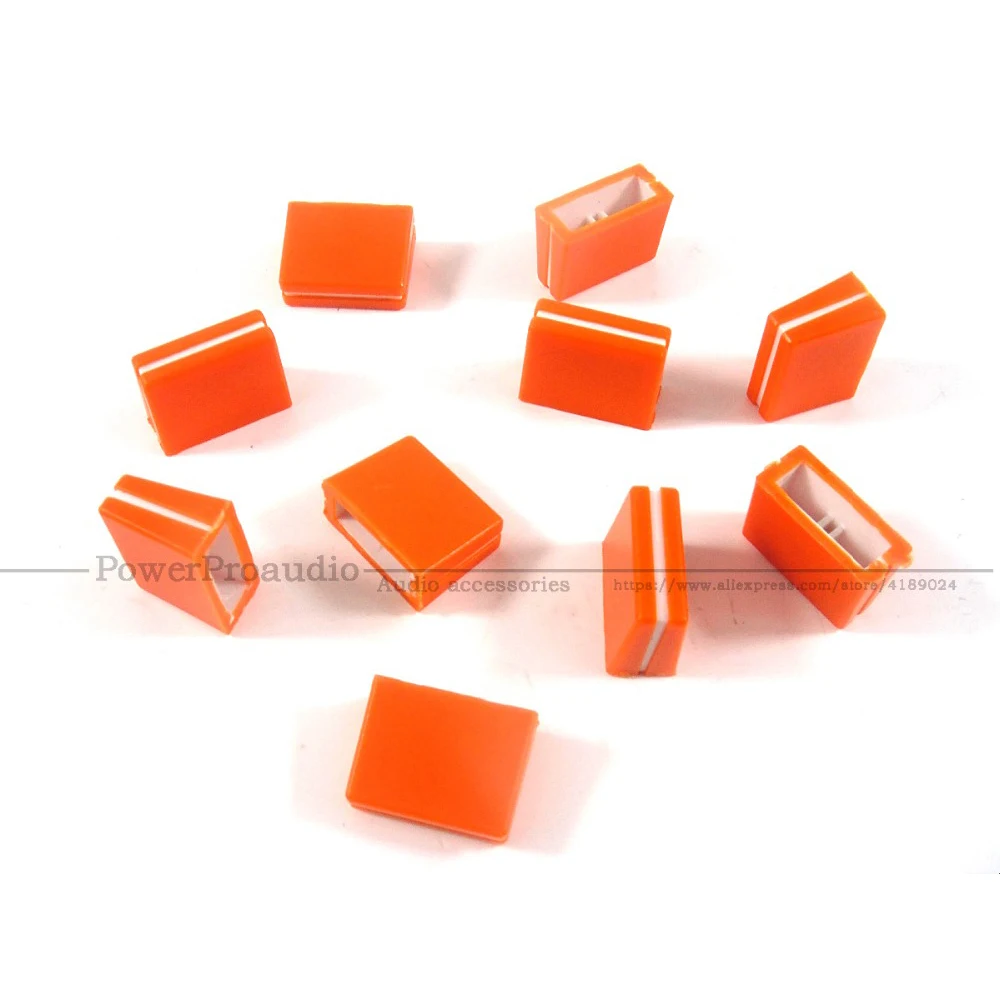 20PCS REPLACEMENT FOR FADER CROSSFADER KNOB DJM800 DJM700 DAC2371 Orange color