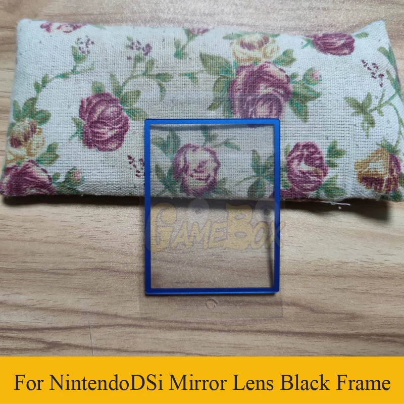 สีสันโปร่งใสพื้นผิวกระจกพลาสติกเลนส์ป้องกันสำหรับ NintendDSi สีดำสีขาวสีแดงสีฟ้ากรอบ