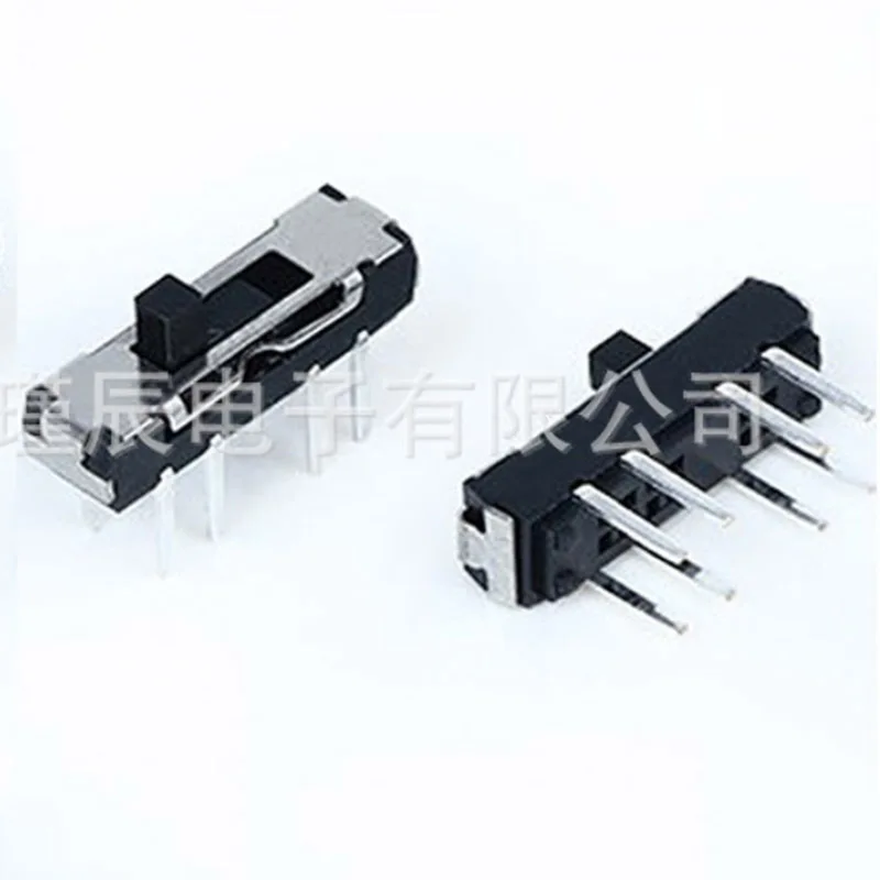 10pcs 8 Pin Mini Slide Switch  3Position Micro Slide Toggle Switch   Limit Switch  black 8pins