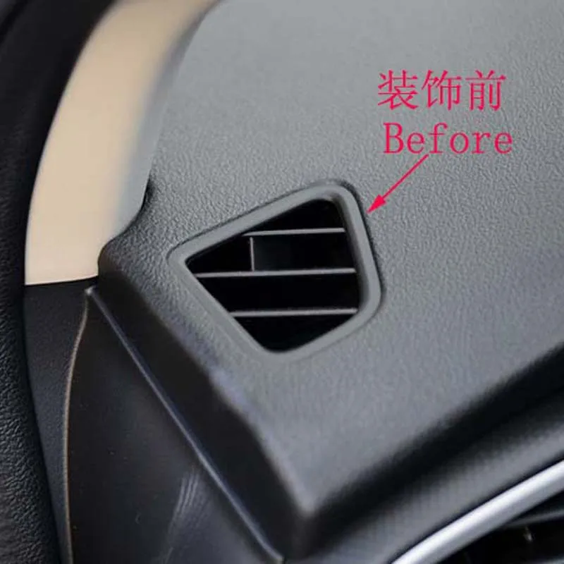 Garnish Air Vent Cover Trim for Suzuki SX4 S-Cross 2013 2014 2015 2016 2017 2018 2019 Car  Interior Accessories 2 Pcs