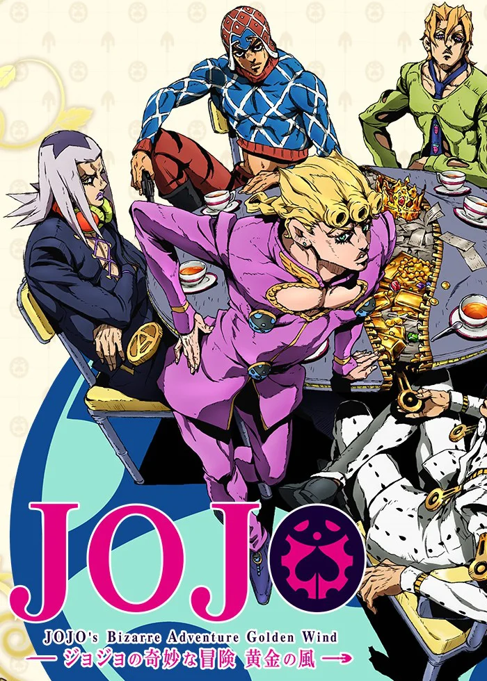 

JoJo's Bizarre Adventure Golden Wind: J-WORLD TOKYO Japanese Anime Art Silk Poster Print 24x36inch