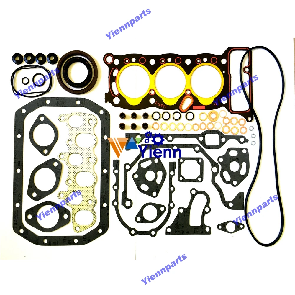 3KC2 Engine Overhaul Rebuild Kit For Isuzu Tractor Forklift Loader Truck Excavator Tractor Diesel Engine Repair Parts