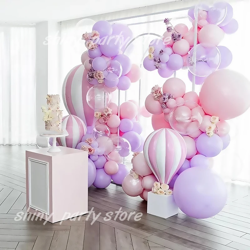 Purple Wedding Balloon 5-36inch Giant Balloon Helium Inflatable Latex Big Balloon For Birthday Party Decoration Balloon Supplies