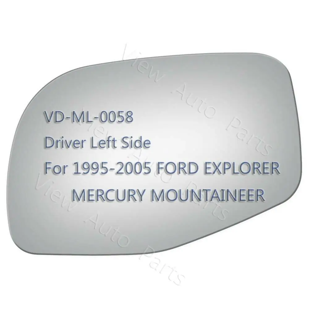 Mirror Glass for 1995-2005 FORD EXPLORER,MERCURY MOUNTAINEER Driver Left Side