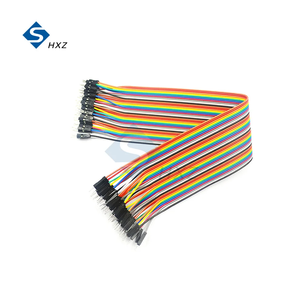 40Pin ชายชาย Dupont 30ซม.40ซม.ชายหญิงไปหญิงจัมเปอร์สาย Dupont สำหรับ Arduino DIY KIT