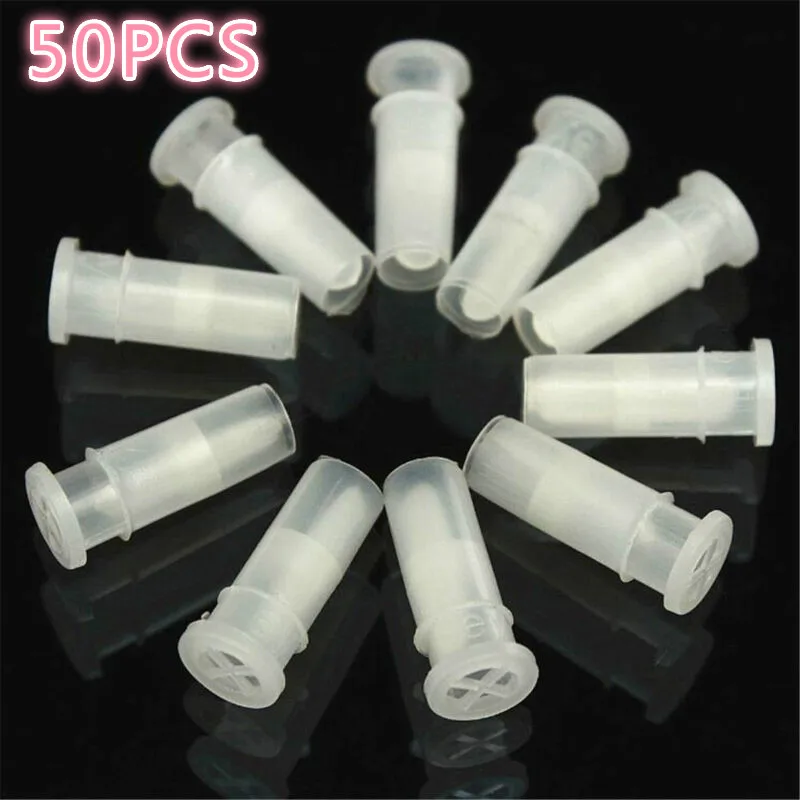 50pcs Length 16mm 19mm 30mm Plastic White Dog Cat Squeakers Shoes Repair Fix Pet Noise Maker Insert  Replacement