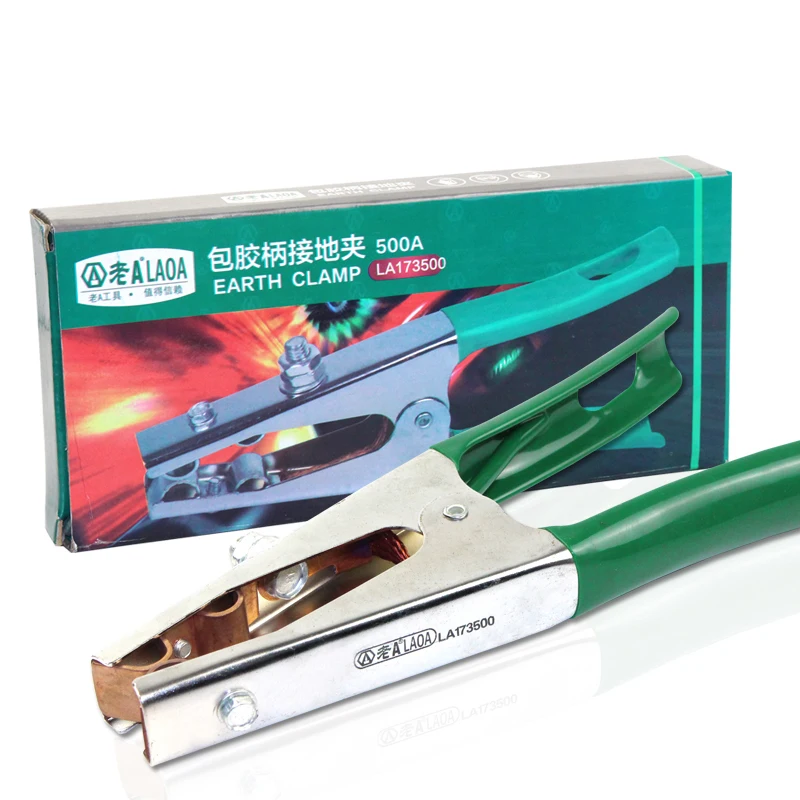 Laoa-プロ仕様の溶接クランプ500a,超大型電極ホルダー