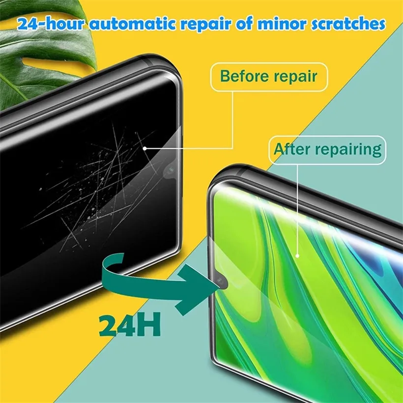 Hydrogel Film For Xiaomi Mi Note 10 Ultra 9 T 8 Pro Lite Mi10 Mi9 5G Screen Protector 10T Mi10T Mi9T 9T Pro 9 Se 128GB Not Glass image 4