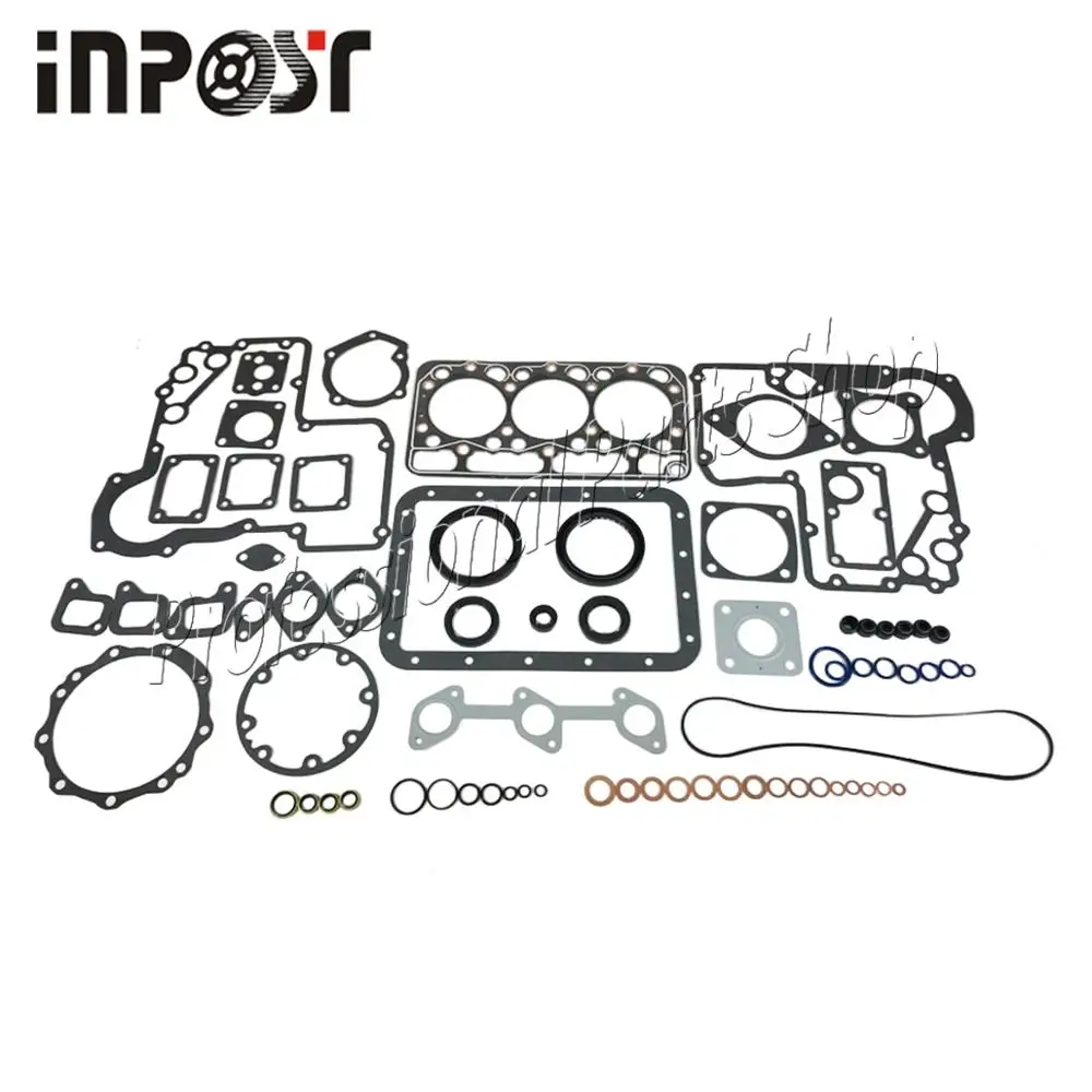 

New full gasket For Kubota engine parts D950 set with cylinder head gasket 07916-29595