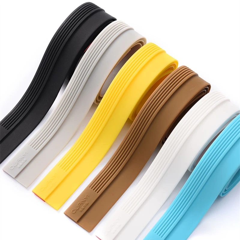 Silicone Door bottom sealing strip Weather Stripping espuma acoustic Soundproof foam tape burlete puerta casa mousse acoustique