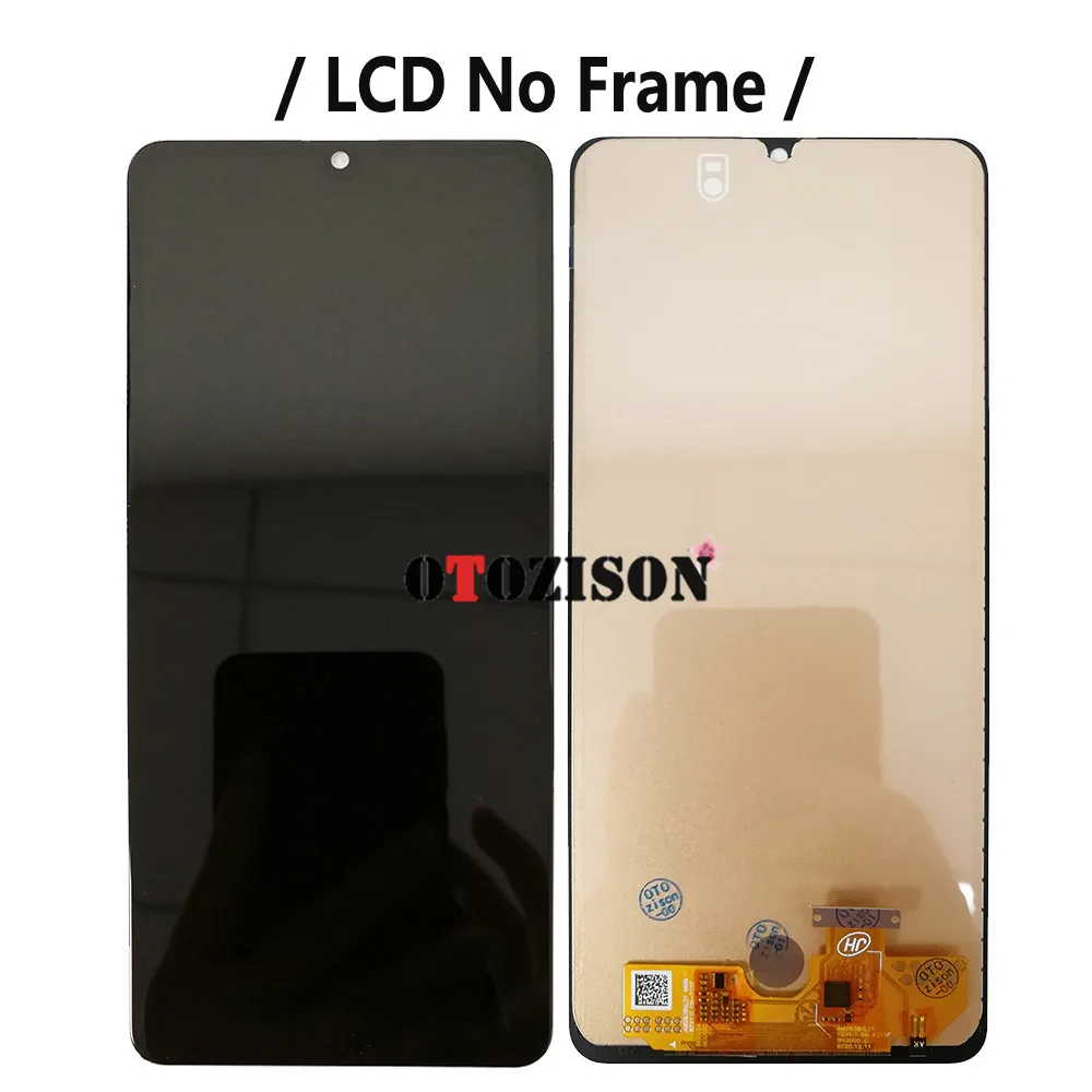 Super AMOLED Display For Samsung Galaxy A31 2020 LCD With Frame A315 A315F LCD SM-A315F/DS A315G Screen Touch Digitizer Assembly