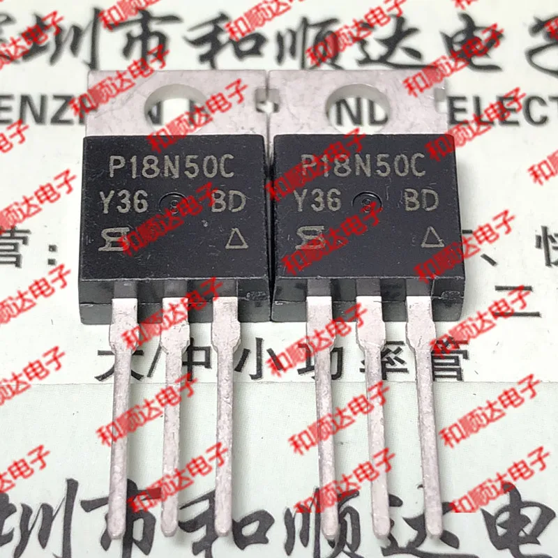 Original New / 5pcs / P18N50C SIHP18N50C  TO-220 500V 18A