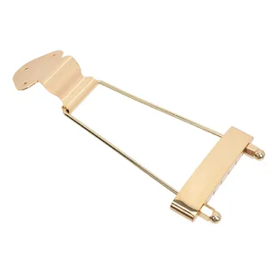 Heckhalter Trapez für Gitarre, 6 Saitenbrücke, Archtop, Jazzgitarren -Ersatzteile 12 Hauptverkauf Trapez - №6