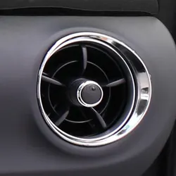 Car Styling Interior Air Vent Outlet Trim Bezel Moldings Garnish For Toyota Corolla 2017 2018 E170 Accessories