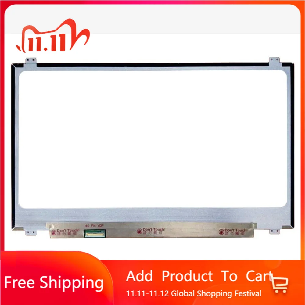 

17.3 inch B173QTN01.5 LCD Screen EDP 40PIN 120HZ IPS QHD 2560*1440 LCD Gaming Laptop Replacement Display Panel