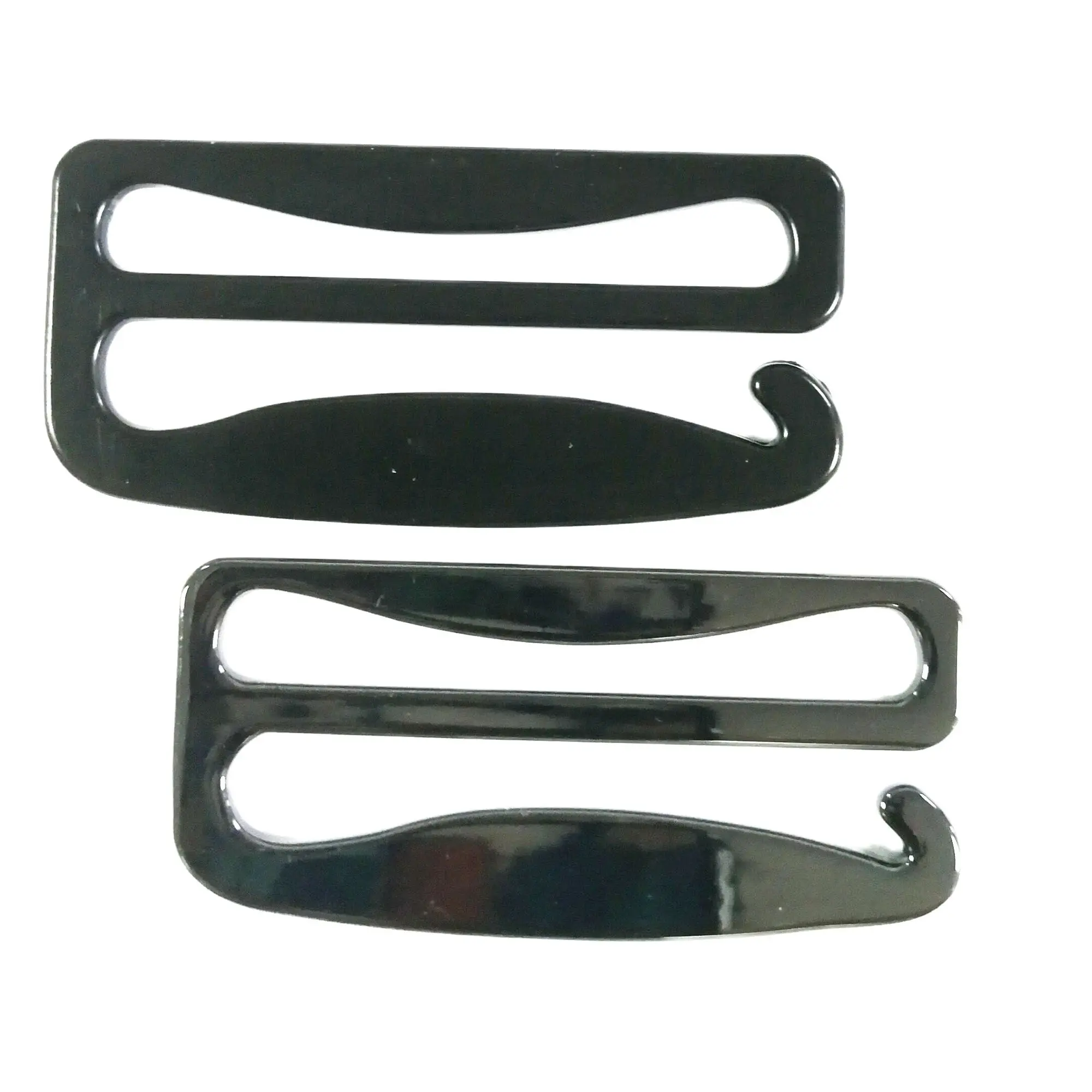 50mm Black/Gunmetal Metal G buckle G hooks Strap Slider Hooks ZINC Alloy G-Hook -2\