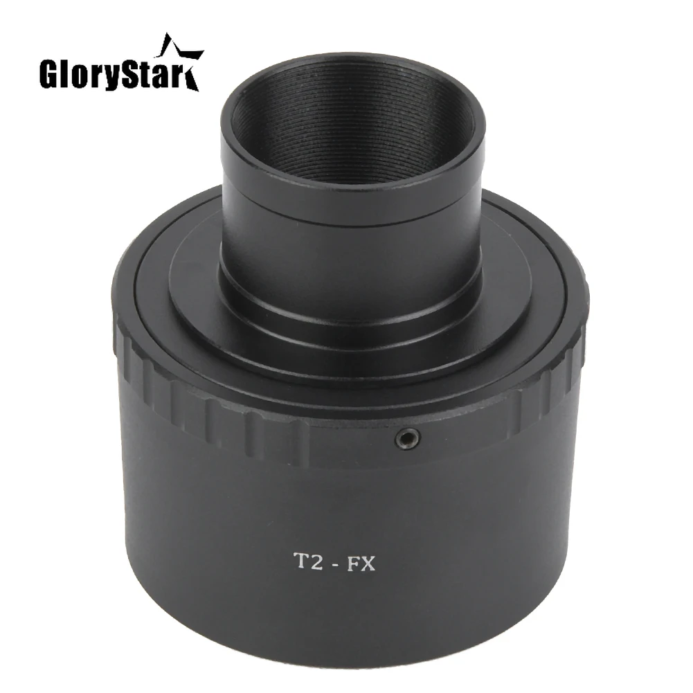 Lens Adapter Aluminium Alloy T2-FX 1.25inch Telescope For Fujifilm FX Mount DSLR Cameras Adapter Ring Cameras Accessories