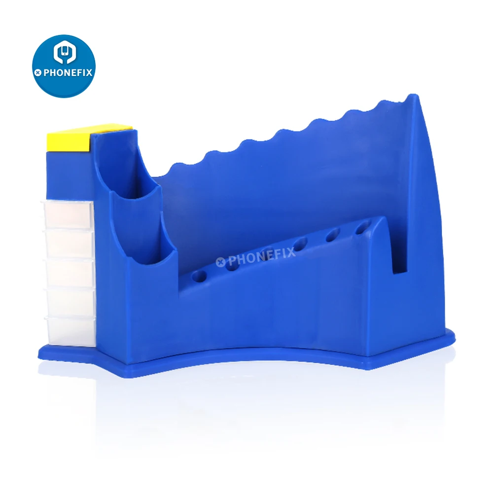 Mechanic Multi-Grid Phone Repair Tools Storage Box Compartment Container For Tweezers Screwdriver Cutters Glue Organization Case