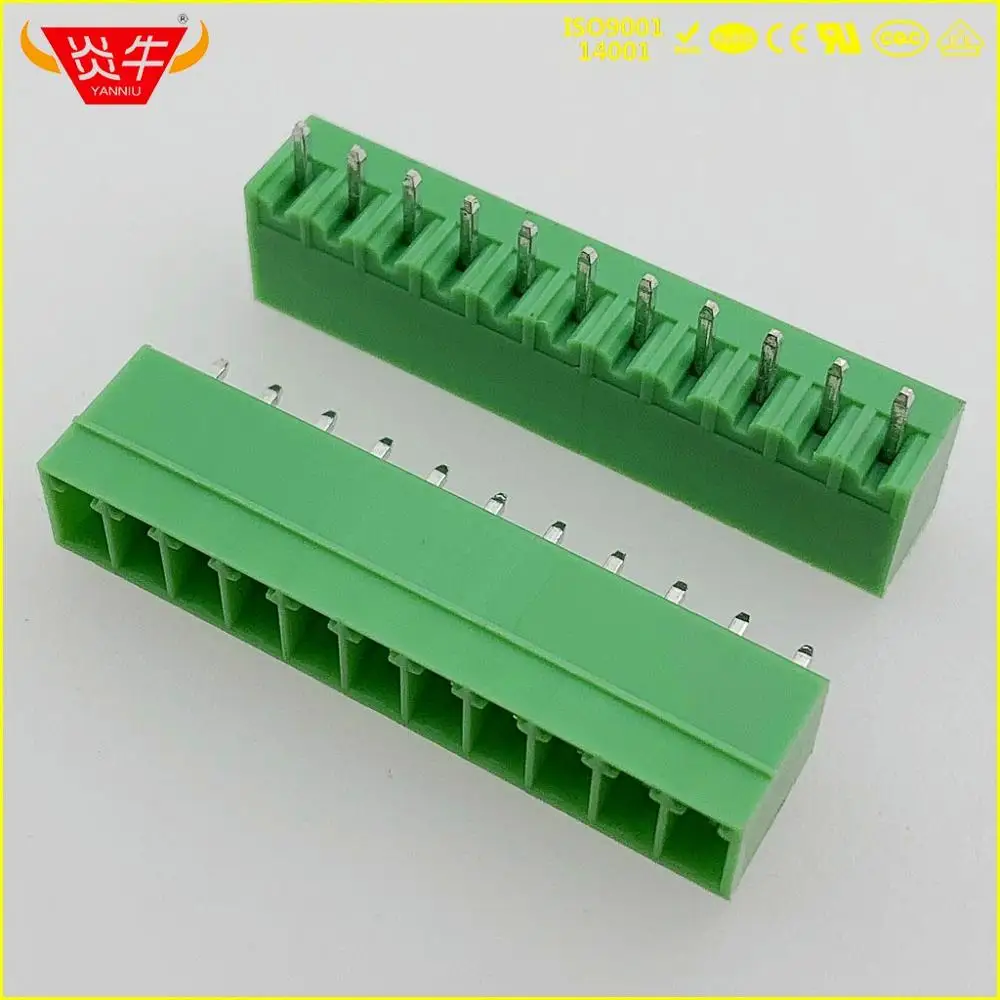 50 Stuks Kf2edgv 3.5 2P ~ 12P Pcb Plug-In Teminal Blokken 15Edgvc 3.5Mm 2pin ~ 12Pin Mcv 1,5/2-g-3, 5 1843606 Phoenix Degson Kefa