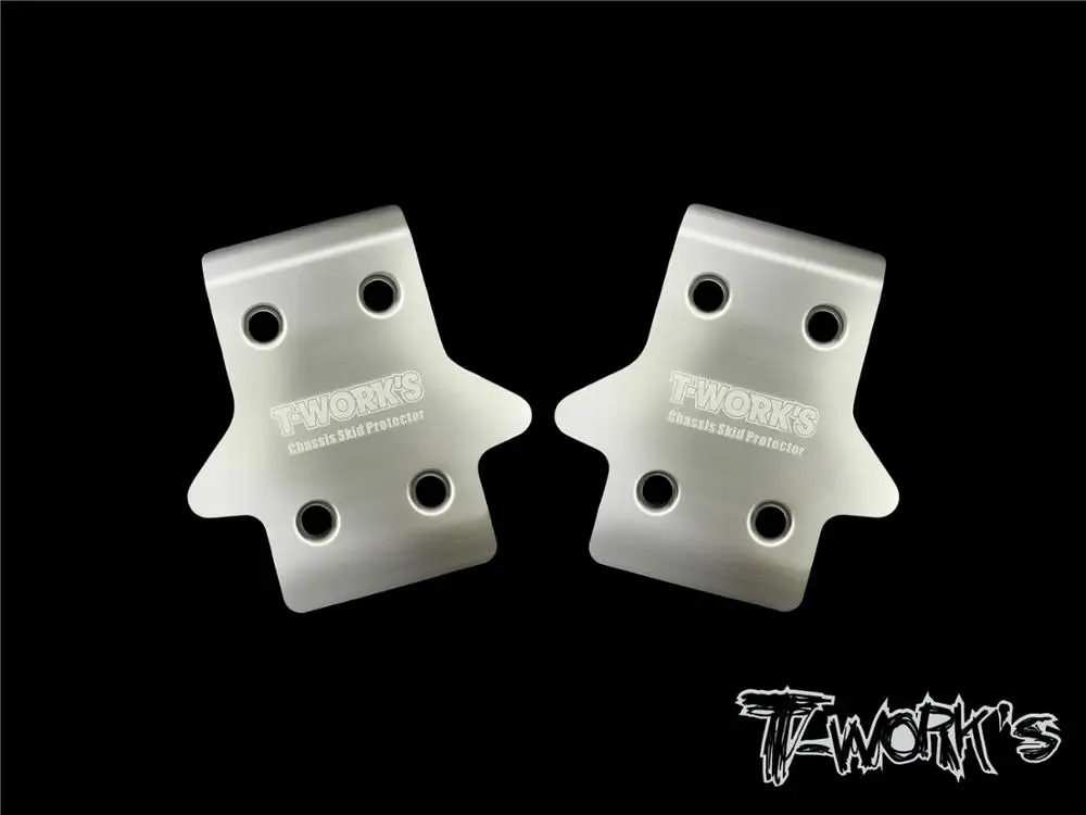 T-WORKS Front and Rear Chassis Skid Protector anti-scratch sheet chassis protection board Reduce wear for 1/8 MUGEN MBX8 buggy