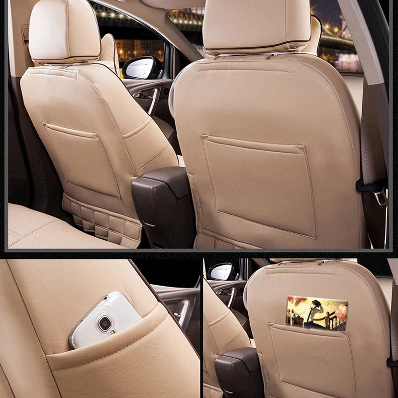 Custom Fit PU leather Cover Seat for Mercedes Benz Smart fortwo Car Seat Cover Sets forfour Seat cushion Supports Accessories image 2