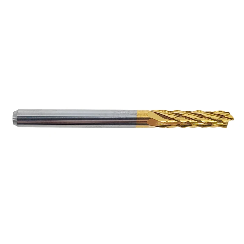 Imagem -06 - Carbide Pcb Mill Milling Cutter Grupo Pcb Machine Gravação Bit End Mill Fresa para Metal 3.175 mm Shank 10 Pcs 0.63.175 mm
