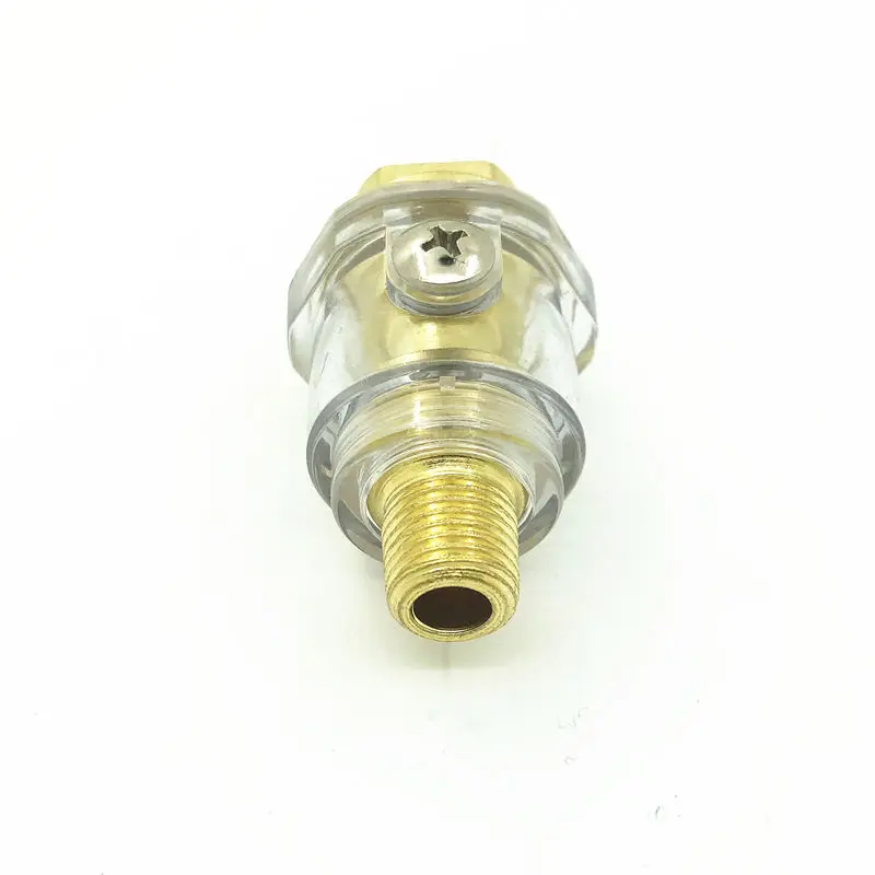 1/4 ''NPT البسيطة مضمنة مزيتة الداهن ل هوائي أداة أجزاء ضاغط الهواء (الكومبريسور) التزييت التلقائي مع فلتر