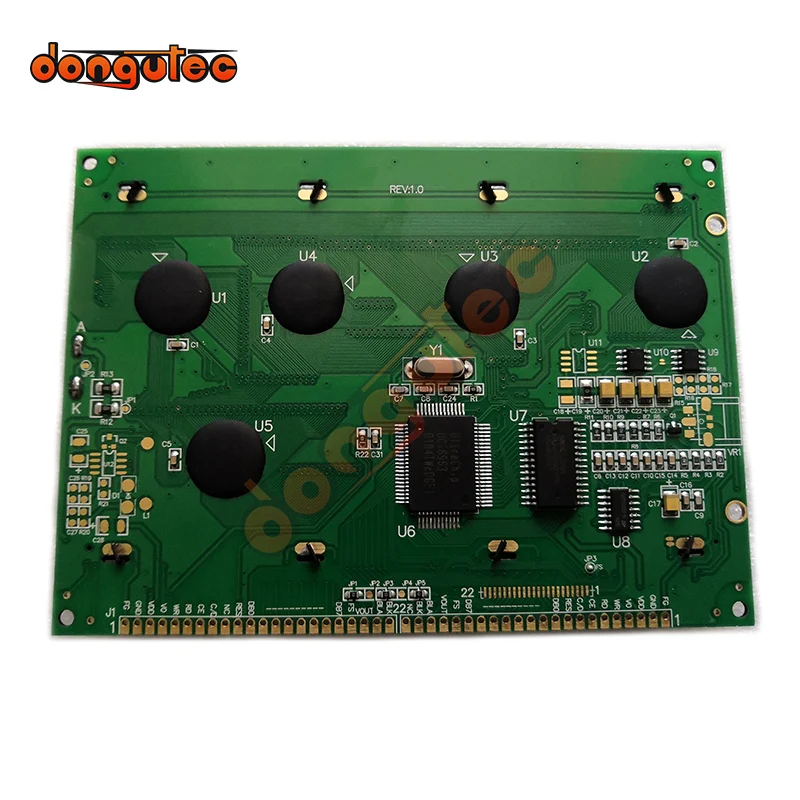 5.1 inch 240X128 Graphic Dot LCM 21P 22pin 8080 parallel Interface RA6963 Controller Blue Yellow or Grey FSTN 240128 LCD display