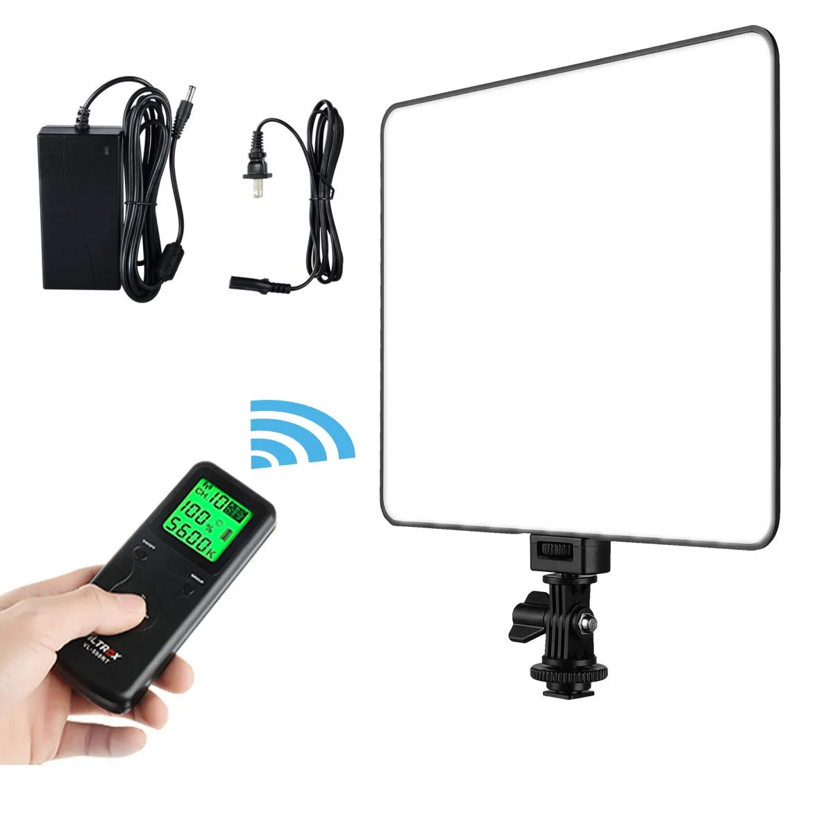 Viltrox VL-200T 2.4G 30 واط رقيقة جدا ثنائية اللون 192 LED LCD الفيديو ملء لوحة ضوء مع وحدة تحكم عن بعد لاستوديو الصور