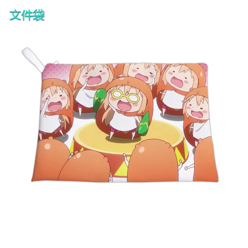 ¡IVYYE himuto! Umaru-chan-Bolso personalizado de Anime para niños, bolsa informal para documentos y bolígrafos, de dibujos animados, Unisex, 99763