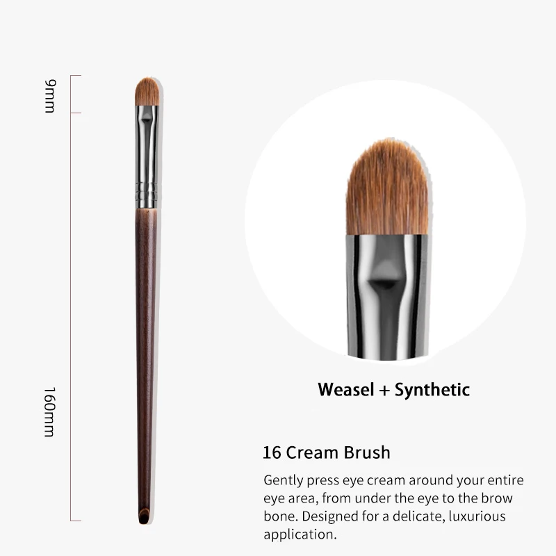 OVW 1 PCS Duo Fiber Shader Brush Synthetic and Weasel Hair Makeup Eyeshadow Brushes pincel maquiagem beauty brochas maquillaje