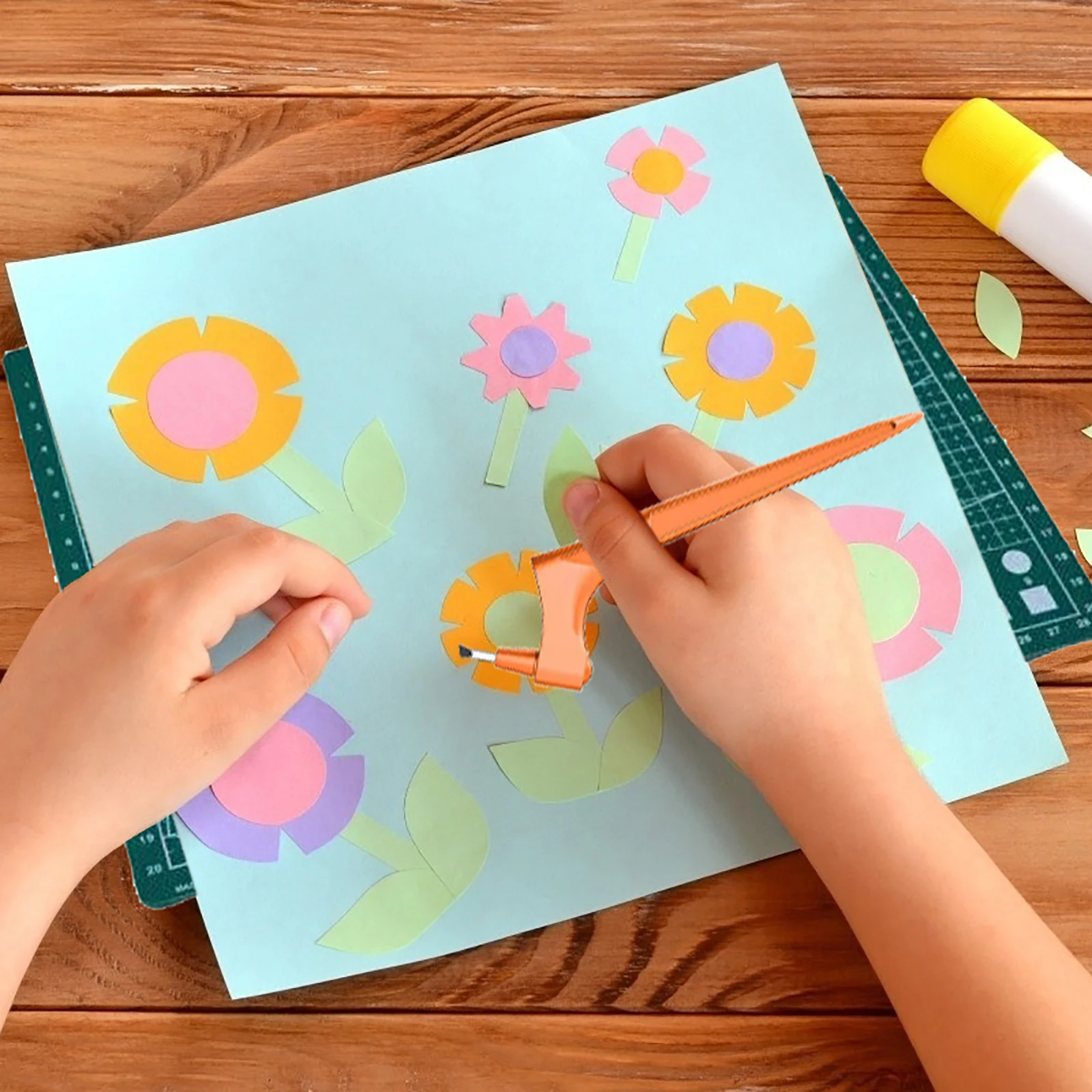 Craft Cutting Tools 360 Rotating Blade Paper-Cutter 3 Replace Blade Craft Cutting Knife DIY Art Wear-Resisting Art Cutting Tools