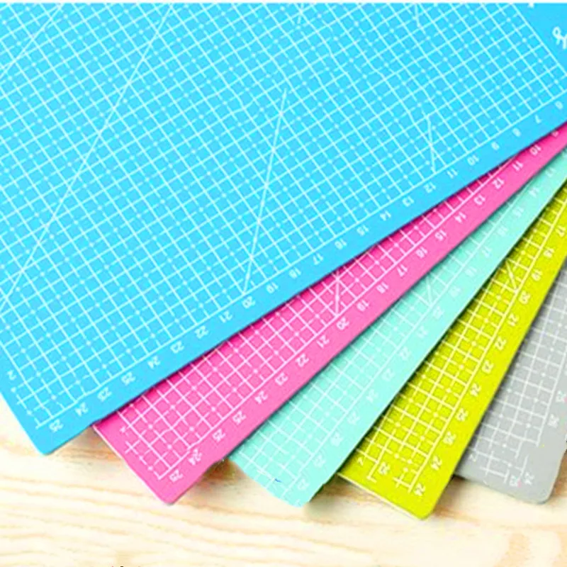 MIRUI Muticolor Cutting Mat A4 Durable Self-healing Cut Pad Patchwork Tools Handmade DIY Accessory Cutting Plate office supplies