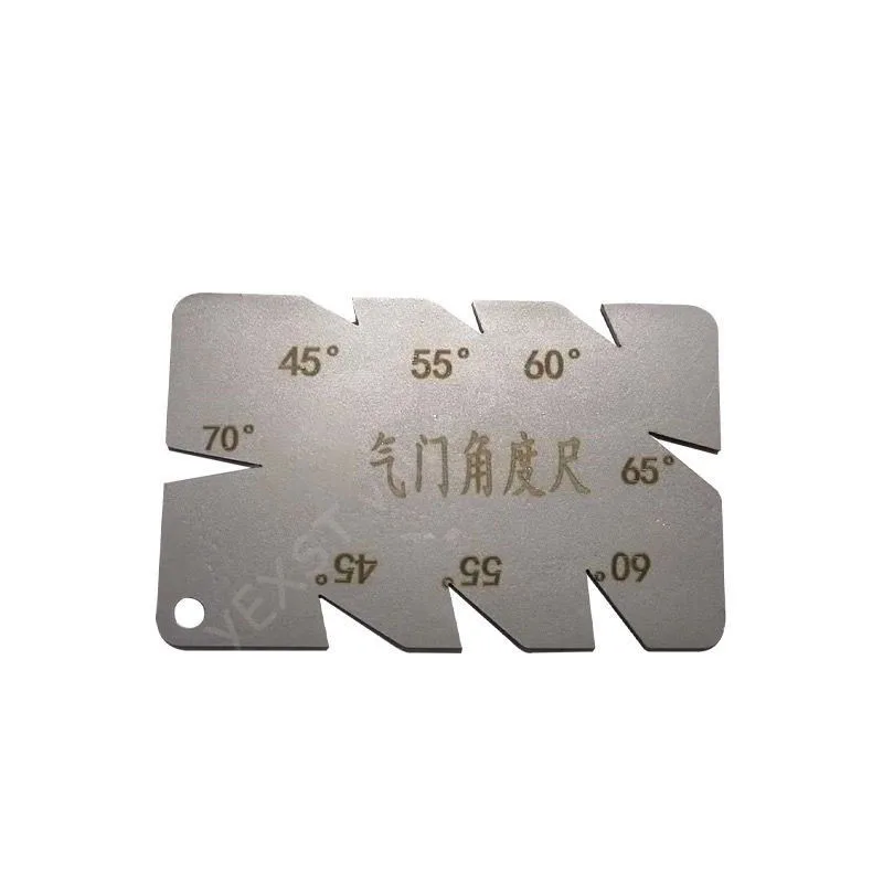 New valve angle detection tool valve angle ruler measuring valve angle tool contact surface angle detection ruler