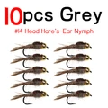 10 piezas grises