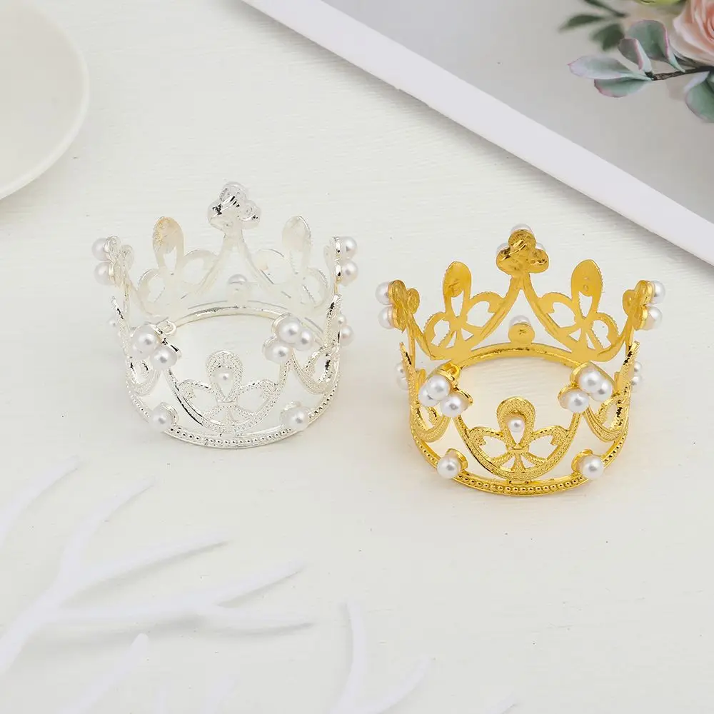 Gift Home Office Decor Photography Props Rhinestone Support Metal Display Stand Crown Crystal Ball Holder Glass Sphere Base