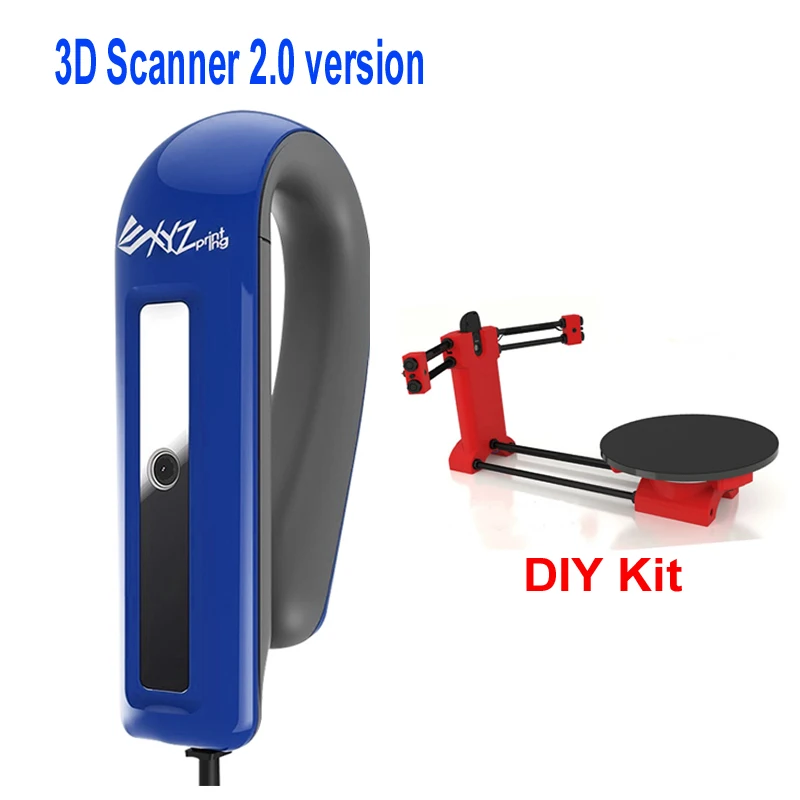 XYZ printing Sense 2 3D Scanner 3D Systems Handheld USB Connection for Design Research Crafts Processing Scan Items and Human