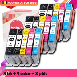 570 571 PGI-570 CLI-571 compatible ink cartridge For canon PIXMA MG5750 MG5751 MG5752 MG6850 MG6851 MG6852 TS6050 TS5050 5051