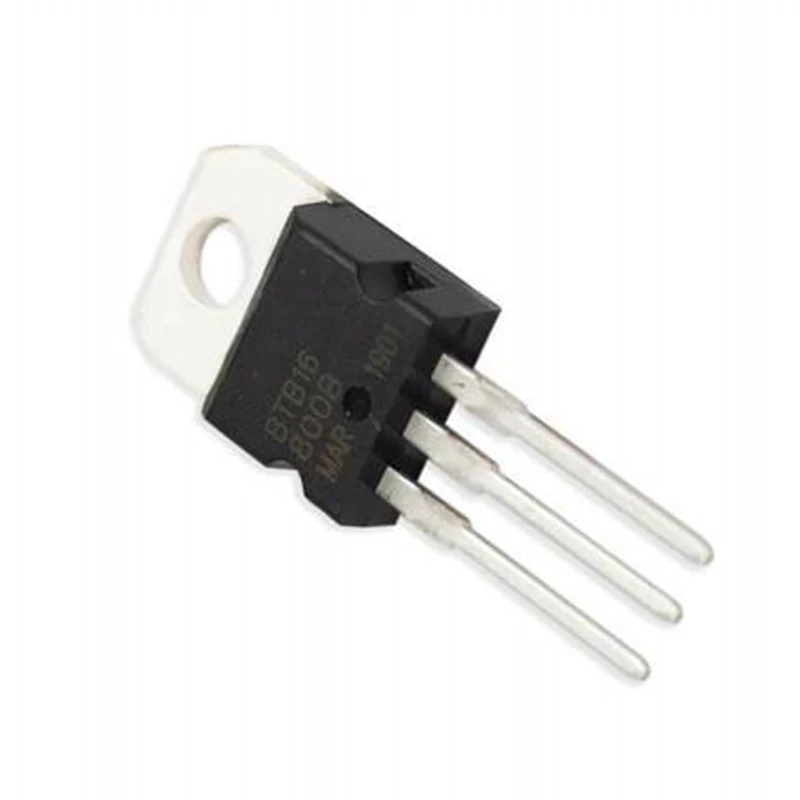 Tiristor bidireccional BTB16 Triacs, 10 piezas, BTB16-800B, 16 Amp, 800 voltios a-220, nuevo IC