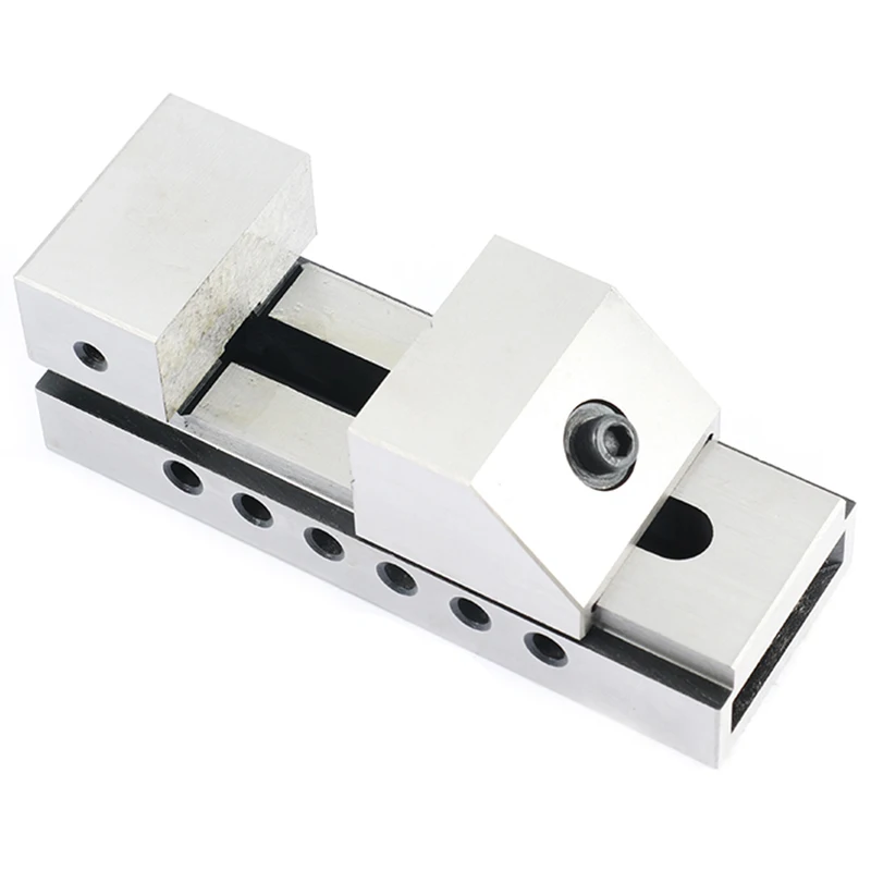 High Precision 2“ Machine Vise Fast Moving Cnc Vise Used for Surface Grinding Machine, Milling Machine, Edm Machine