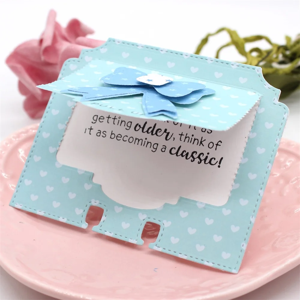 KSCRAFT podnieś klapę Memorydex wykrojniki do metalu szablony dla DIY Scrapbooking/album fotograficzny dekoracyjne tłoczenie kartka DIY