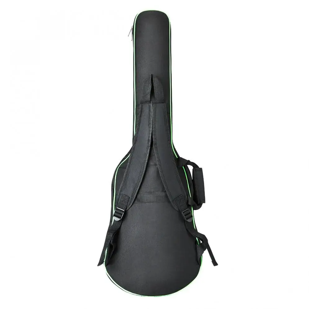 101 x 34 x 5cm Electric Guitar Case Colorful Edge Gig Bag Double Straps Pad 8mm Cotton Thickening Soft Cover Waterproof Backpack