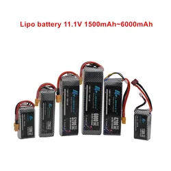 3S Lipo 1500mAh 2200mah 2800mah 3000mah 4200mah 5200mah 11.1v lipo batteria Per auto giocattolo di RC Aereo Elicottero Barca 3s batteria