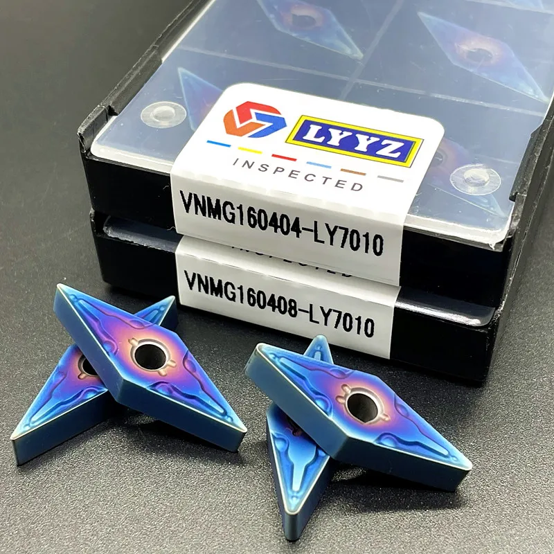 High Quality Carbide VNMG160404/VNMG160408 Turning Tool  Blue Flame Series CNC Milling Blades